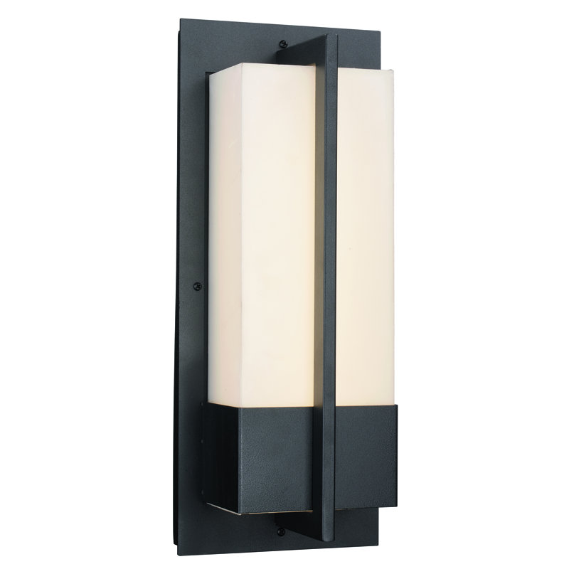 Plafonnier encastré à 1 lumière DEL à intensité variable Whitstran, H 12 po x l 5,5 po x p 5 po