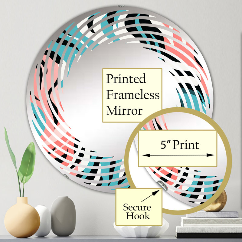 Circle Mirror, 23.6" x 23.6"