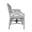 Banc en osier Chippendale-1317993450