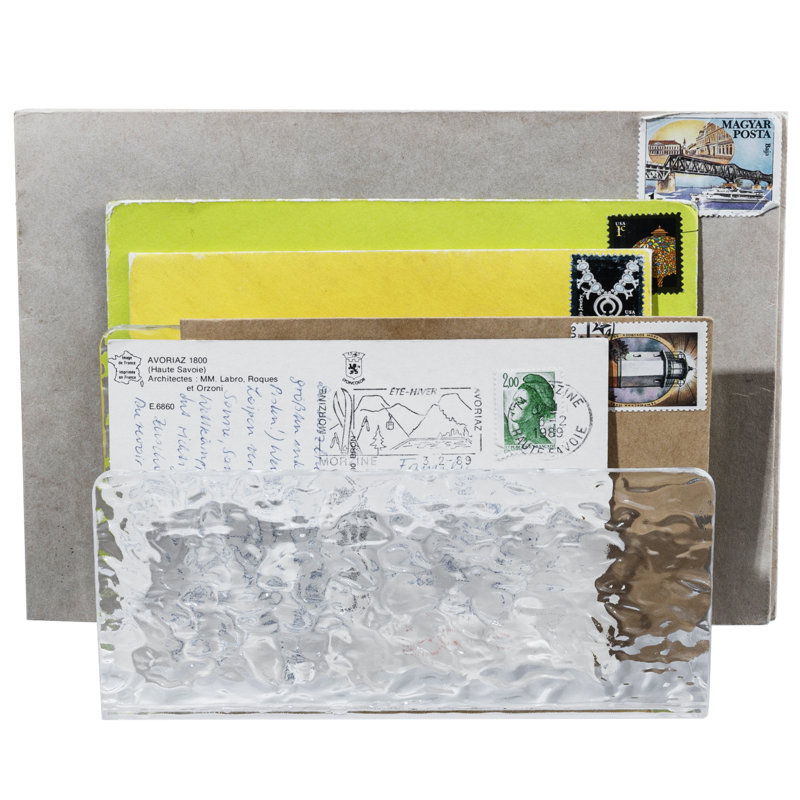 Support de bureau en acrylique