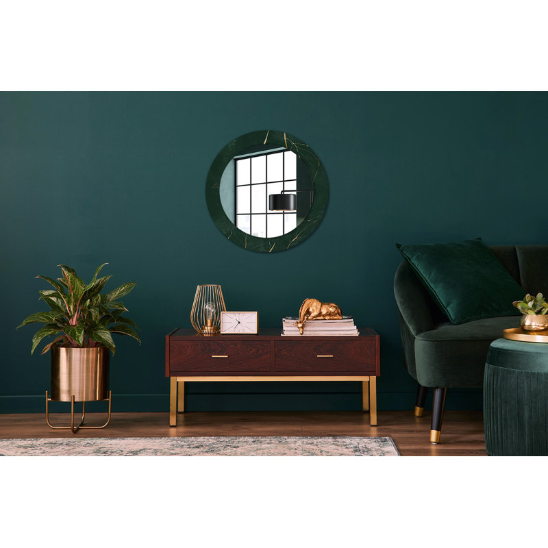 Huldar Glass Flat Wall Mirror
