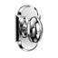 Bravura 905-G1 Oxford Passage Knob on Beveled Rectangular Rose in Oil Rubbed Bronze