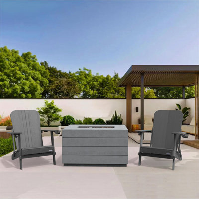 Chaise Adirondack d'extérieur Breianna