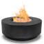 Aleidy Round Polyresin Propane Smokeless Fire Pit-655532499