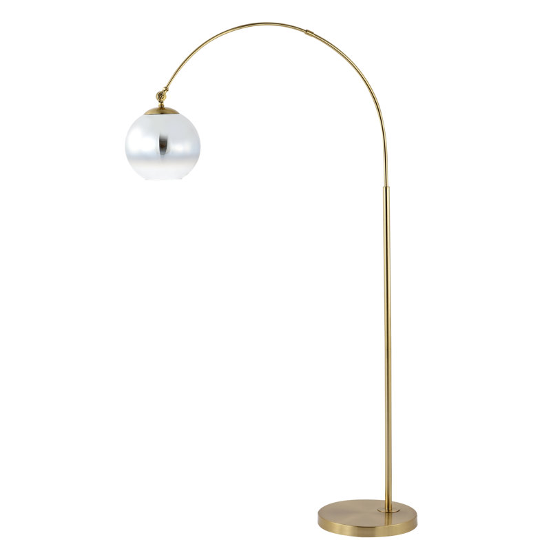 Lampe sur pied arquée 71 po Goethe