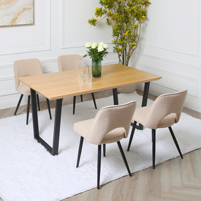 Asfand 4 - Person Dining Set
