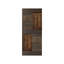 Porte de grange coulissante en bois de pin noueux S Series sans trousse de quincaillerie-90940422-90940432