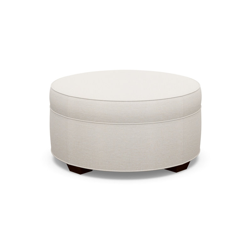 Round Ottoman, 9637-49, Sandstone