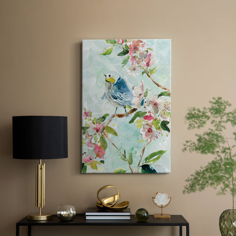 Asbury Garden Song II -Galery Enveloppé Cavas, H 48 po x l 32 po