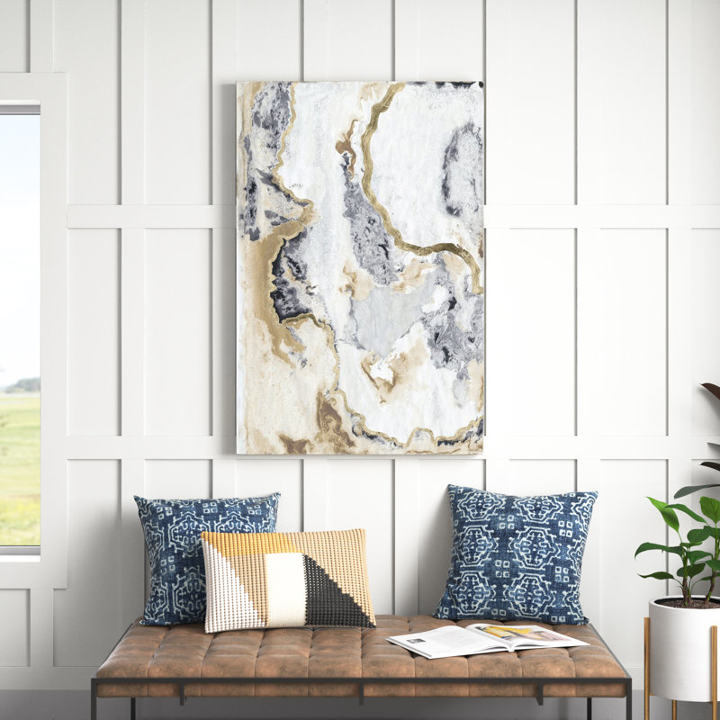 Cinder & Smoke I by Vanna Lam - Wrapped Canvas Painting, 76cm H x 51cm W, Wrapped Canvas
