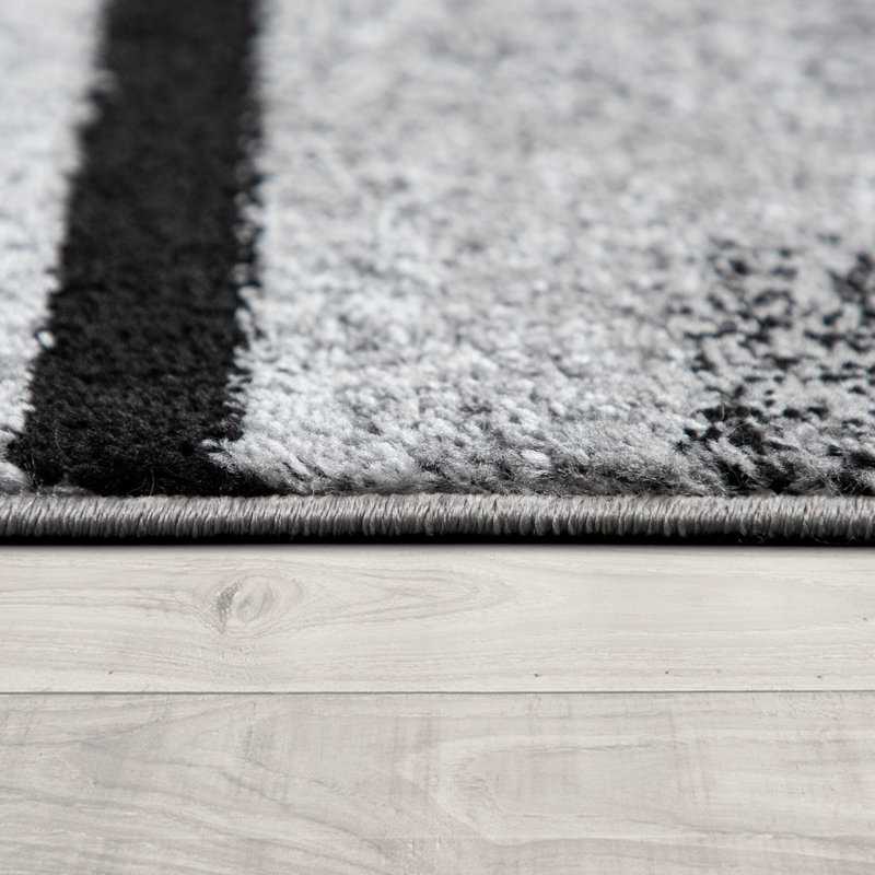 Quention Abstract Indoor Rug, Rectangle 5'3" x 7'7"