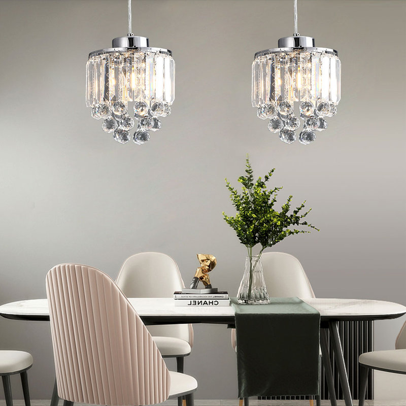 Lustre tambour simple à 2 lumières Bassford