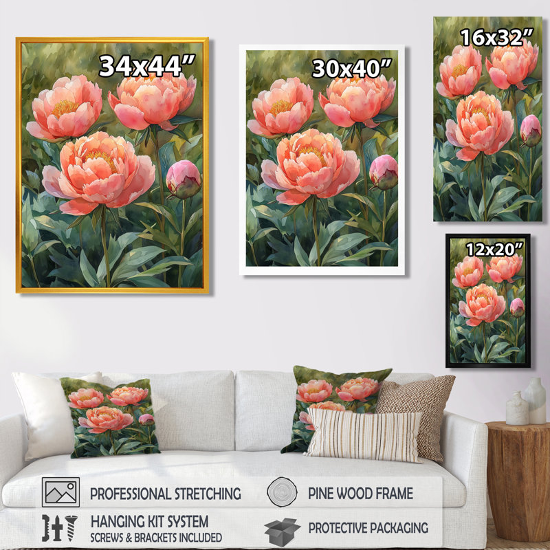 Burton - art mural floral, H 20 po x l 12 po, Reproduction encadrée d'une seule photo, Argent argent