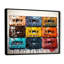 Popart Cassette Tapes IV, reproduction d'art sur toile encadrée-583917384-583917391