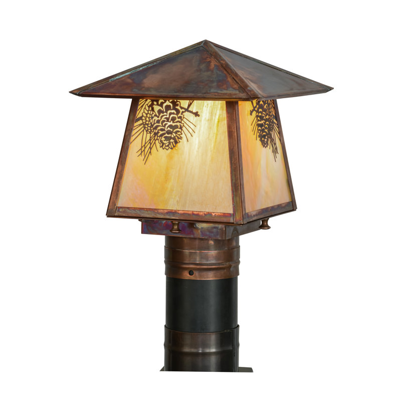 1 - Light Lantern Head, 12" H x 11.5" W x 8" D