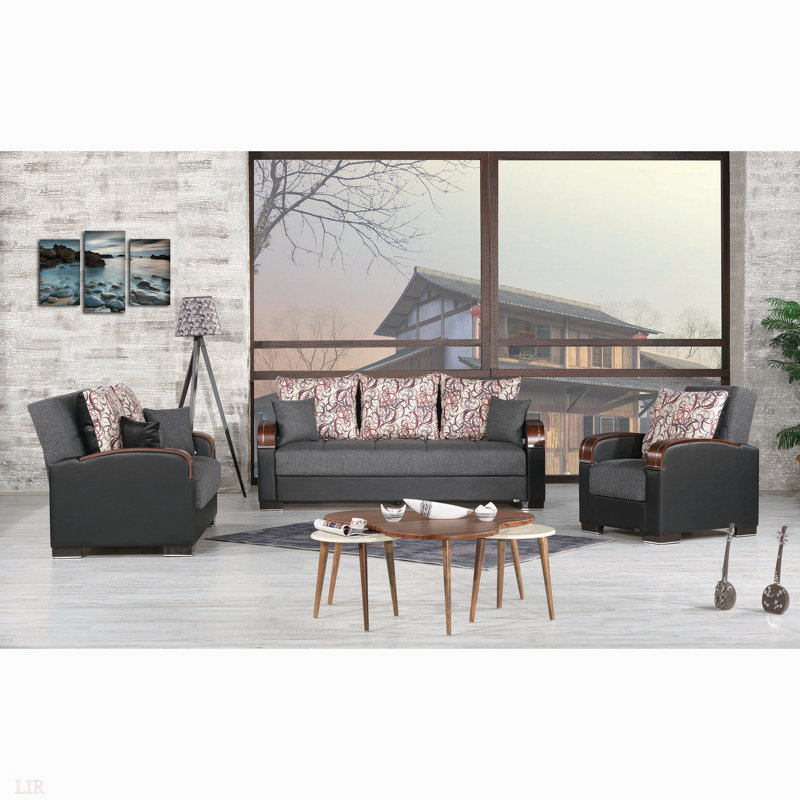 Causeuse convertible avec rangement PrimeNest