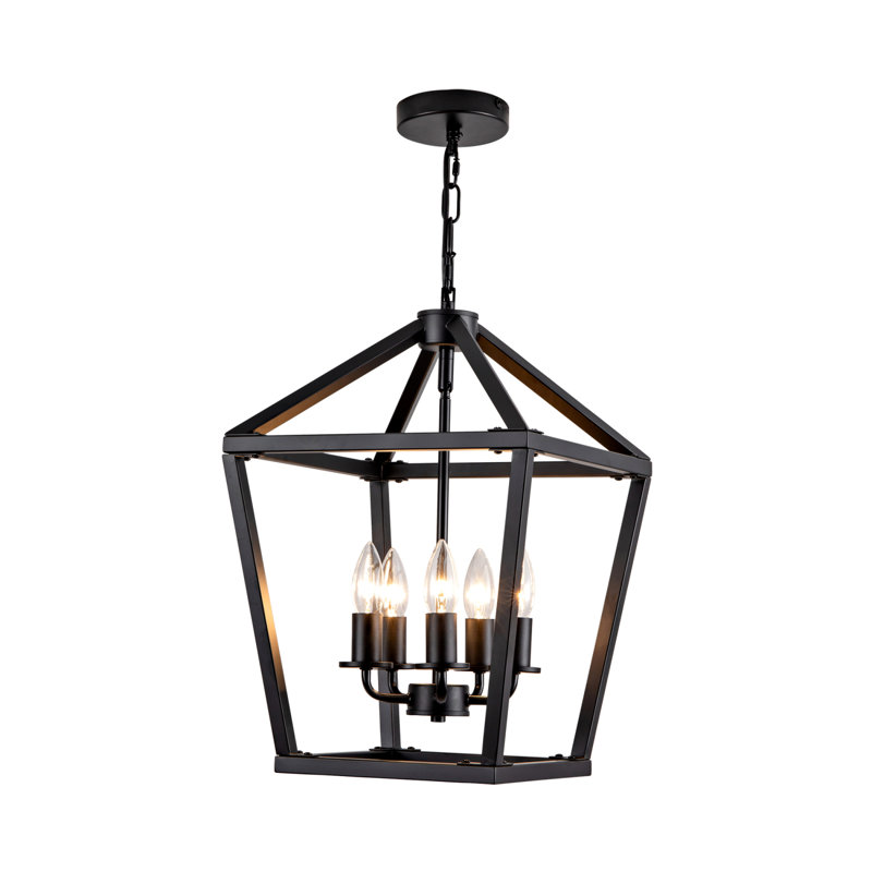 Plafonnier industriel 5 lumières Farmhouse Lantern