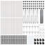 Hexagon Fence Galvanised Steel-860880235