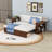 Wood Daybed with Desk and Storage Drawers and Shelves-1046671657-1046671659