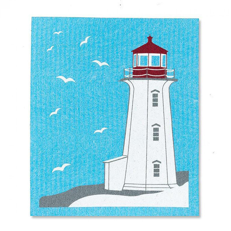 Set Of 2 Lighthouses Dishcloth