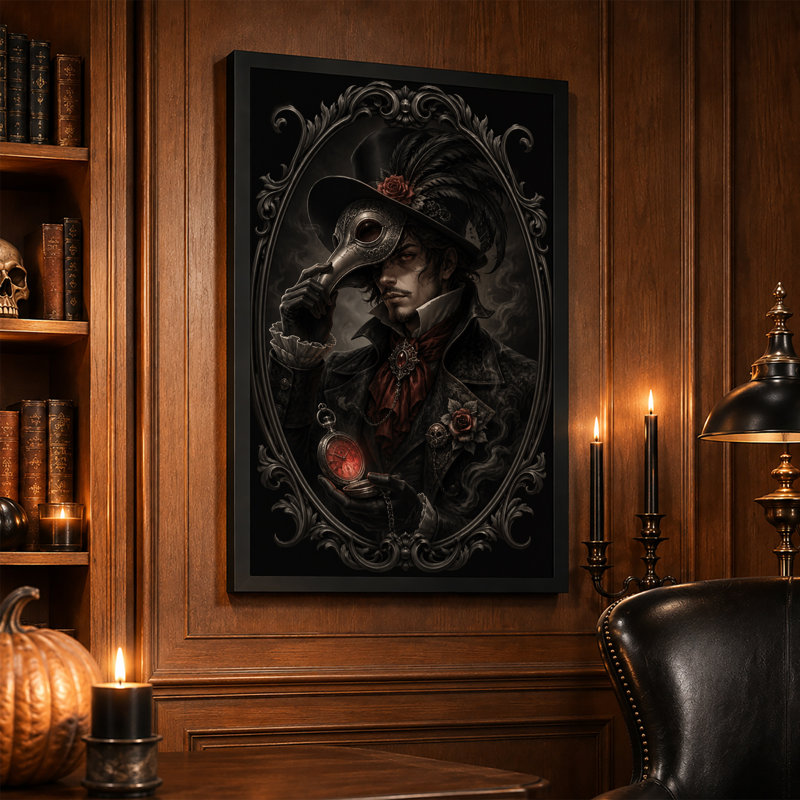 Art mural sur toile Steampunk, H 24 po x l 16 po
