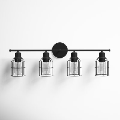 Romeo 4 Light Dimmable Vanity Light