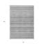 Tapis intérieur lavable rayé argenté 8 pi x 10 pi