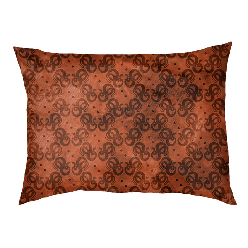Byrge Fleece Pet Bed, 29.5" L x 19.5" W, Orange
