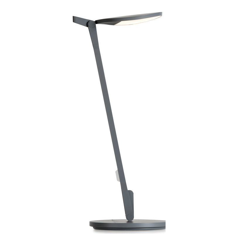 Splitty Metal USB Desk Lamp, Matte Gray