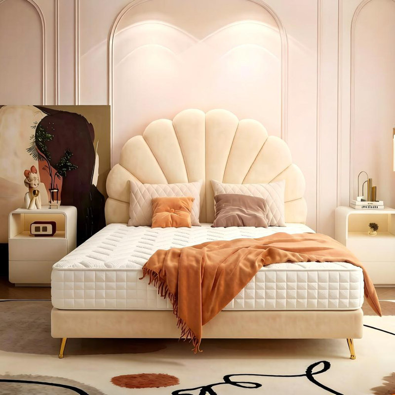 Medium Memory Foam Pocket Spring Hybrid Mattress, Full, 12"