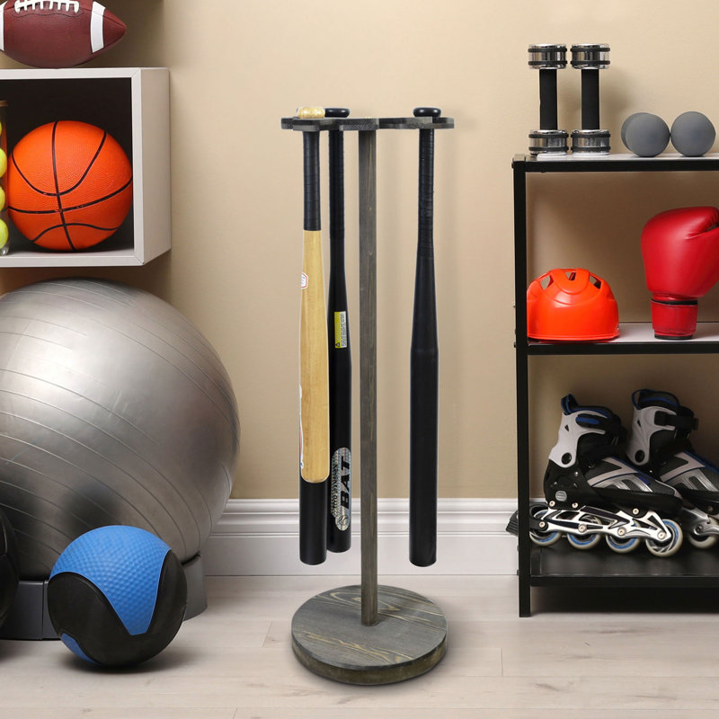 Solid Wood Sports Rack