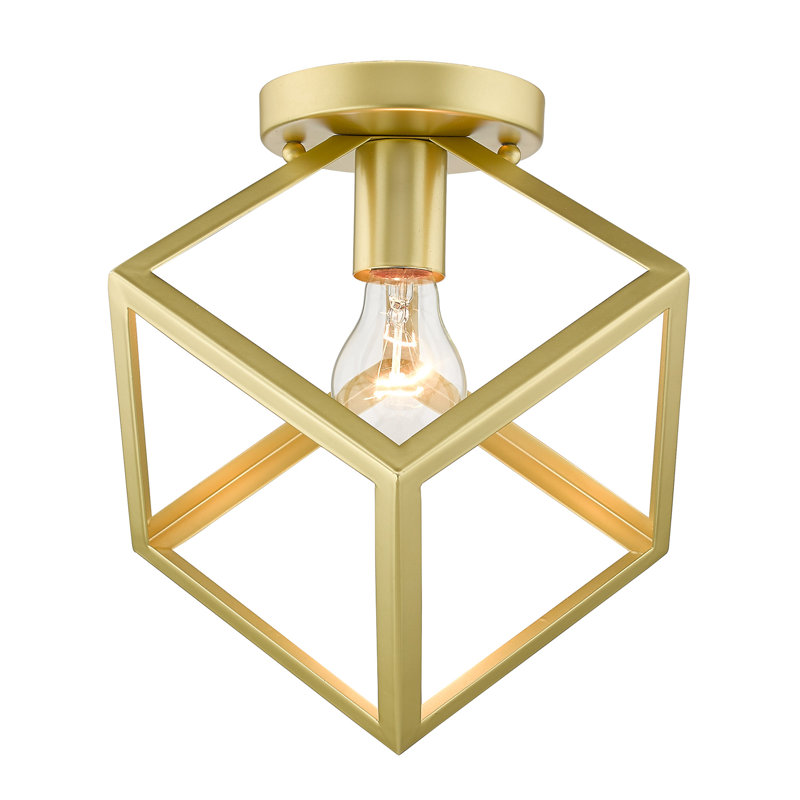 Norton Steel Flush Mount, Olympic Gold
