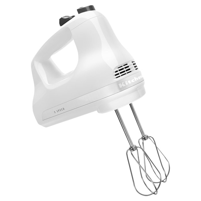 KitchenAid® 5-Speed Ultra Power Hand Mixer, White