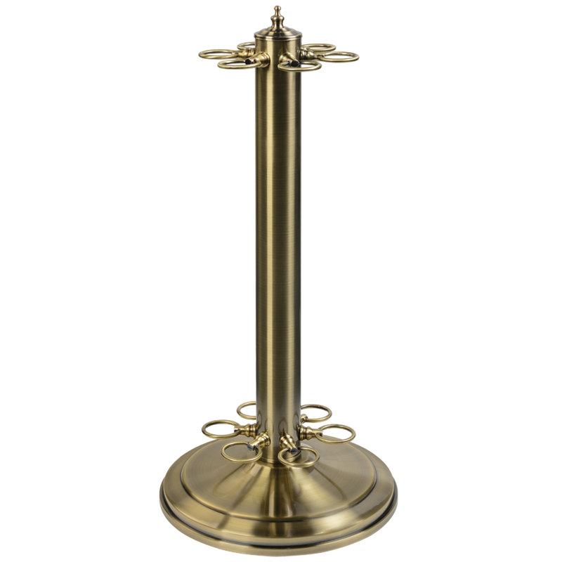 Porte-queues de billard RAM Game Room par RAM Game Room, Laiton antique, L 24 po x l 11 po
