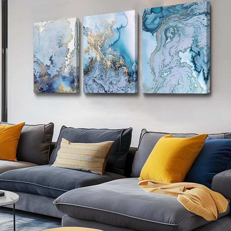 3 Piece Wrapped Canvas Print