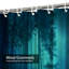 Rideau de douche avec 12 crochets-46593298