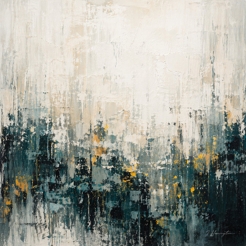 Art mural sur toile Calm Shore, L 20 po x H 20 po x P 1,5 po