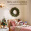 Artificial Christmas Wreath with Pine Cones