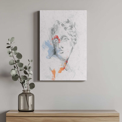 «Graffiti Goddess I» par June Erica Vess, reproduction d'art sur toile