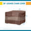 Chaise Adirondack Steve imperméable pour l'extérieur-24601306
