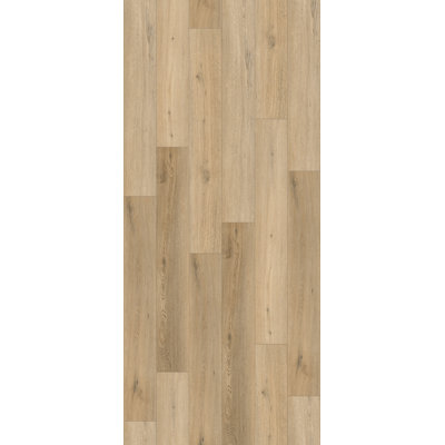 DOMAINE | Oak 7.36" x 48" x 2.5mm/20mil Ultra Anti-Scratch Water Resistant Luxury Vinyl Plank