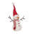  Polyester 24 in. Multicolor Christmas Plush Light Up Snowman Decor