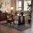 Rectangular Modern Solid Wood Dining Tables-2057827600