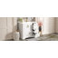 Meuble-lavabo traditionnel 36 po avec lavabo en céramique, armoire de salle de bain avec deux portes à fermeture douce et quatre tiroirs