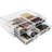4-Drawer Cosmetic Acrylic Organizer, Stackable, Large in Clear