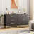 3 Drawer Dresser For Bedroom, Modern Wood Dressers Chest Of Drawers With Storage, Wide Drawers Tall Nightstand Metal Handles, Wood Dressers, Black