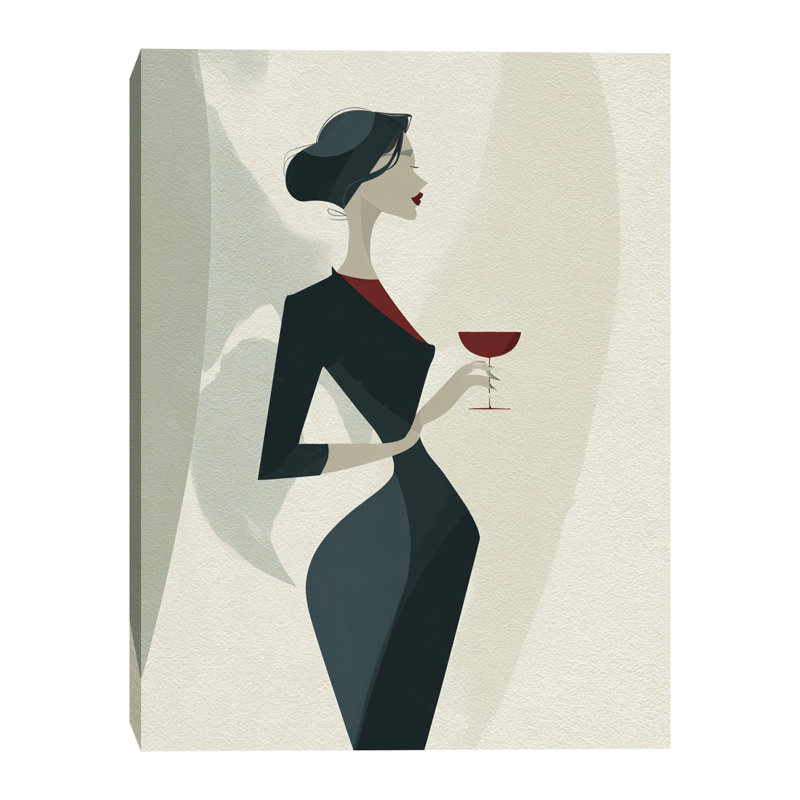 Art mural sur toile Quiet Toast, L 30 po x H 40 po x P 1,5 po