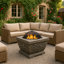Willam Square Stone Fire Pit