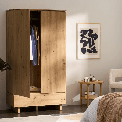 Carsyn Manufactured Wood Wardrobe