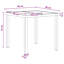 Patio Dining Set with